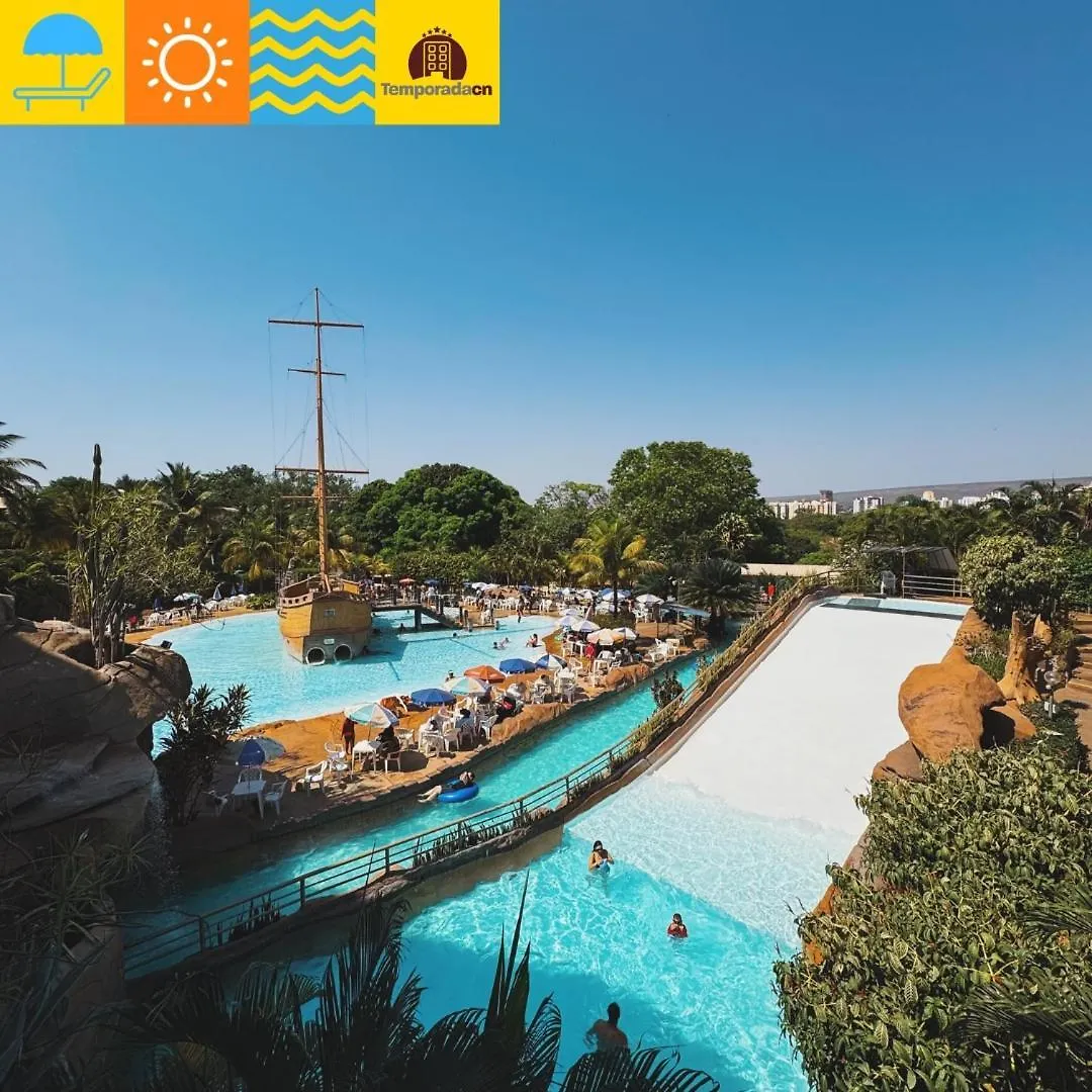Spazzio Diroma Com Acesso Ao Acqua Park -Temporada Cn Adriele Caldas Novas 0*,  Brazilië