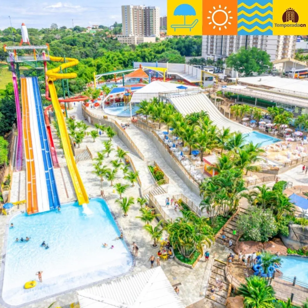 Aparthotel Spazzio Diroma Com Acesso Ao Acqua Park -Temporada Cn Adriele Caldas Novas Brazilië