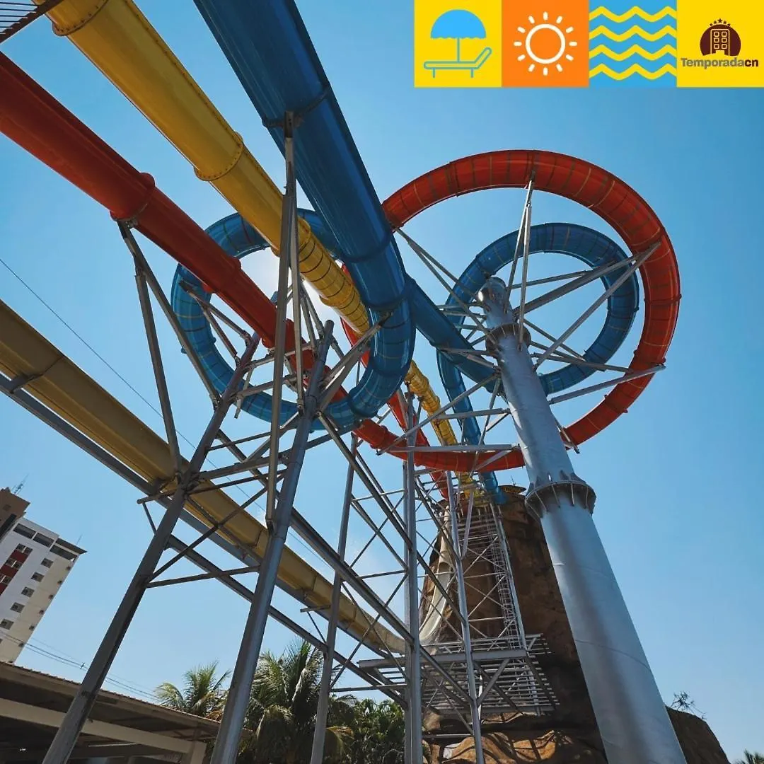 Spazzio Diroma Com Acesso Ao Acqua Park -Temporada Cn Adriele Caldas Novas Aparthotel